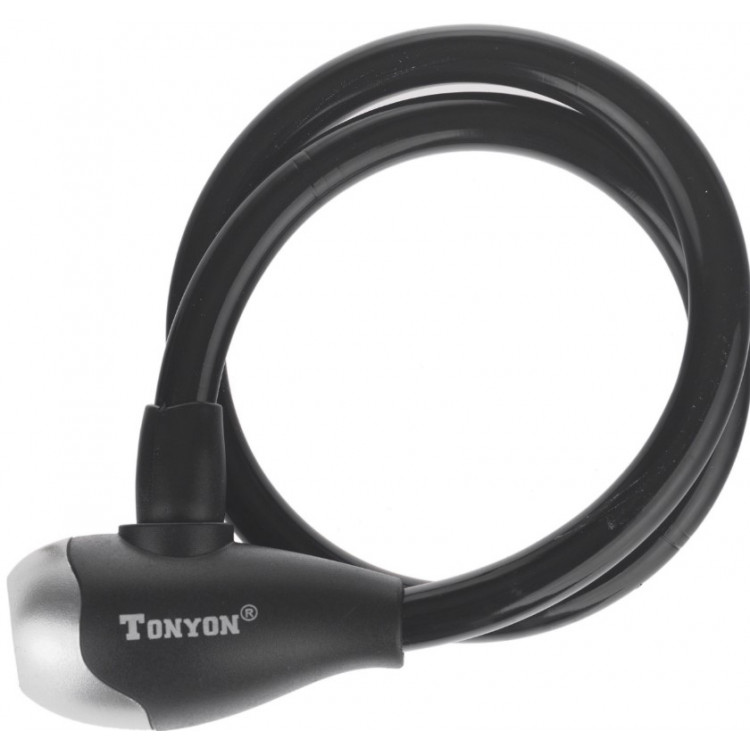 Špirálový Zámok na bicykel - TonyON TY4505 12x650mm