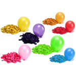 Balóny 100 kusov farebné