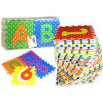 Puzzle abeceda - farebné