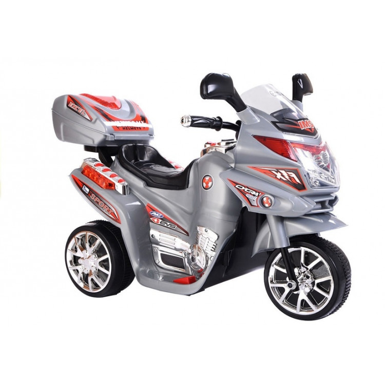 Elektrická motorka HC8051 - strieborná