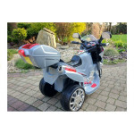 Elektrická motorka HC8051 - strieborná