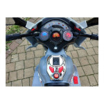 Elektrická motorka HC8051 - strieborná