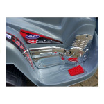 Elektrická motorka HC8051 - strieborná