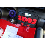 Elektrické autíčko - Jeep S2388 - nelakované - červené