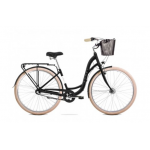 Mestský bicykel 28 Romet Sonata Classic Hliníkový 3-prevodový 17" Čierny