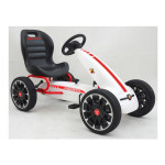 Šľapacia kára Abarth - biela