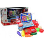 Pokladňa so zvukovými tlačidlami a kalkulačkou