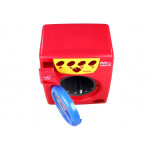 Práčka na batérie - červená