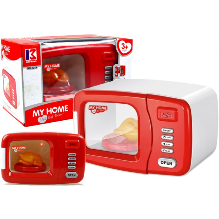 Mikrovlnná rúra s kuracím mäsom