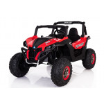 Elektrická bugina Jeep XMX LCD - červená