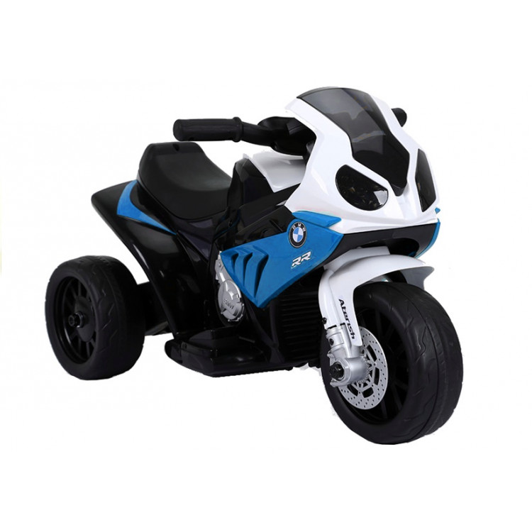 Elektrická motorka BMW S1000RR trojkolka - modrá