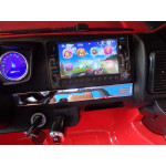 Elektrické autíčko Ford Ranger 4x4 - lakované - LCD display - červené