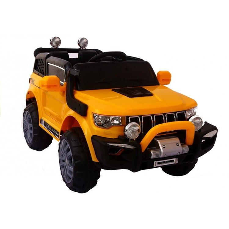 Elektrické autíčko Jeep KP-6188 - nelakované - oranžové