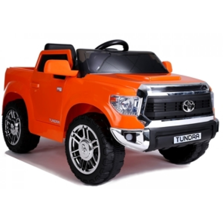 Elektrické autíčko Toyota Tundra - jj2125 - lakované - oranžové Elektrické autíčko Toyota Tundra - jj2125 - lakované - oranžové
