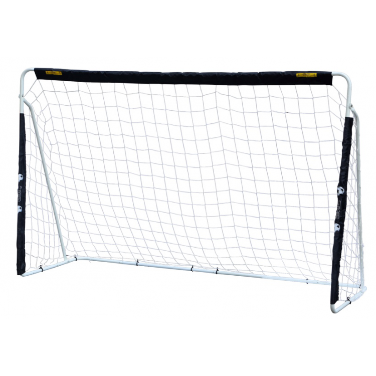 Futbalová bránka 240x150 cm bielo-čierna
