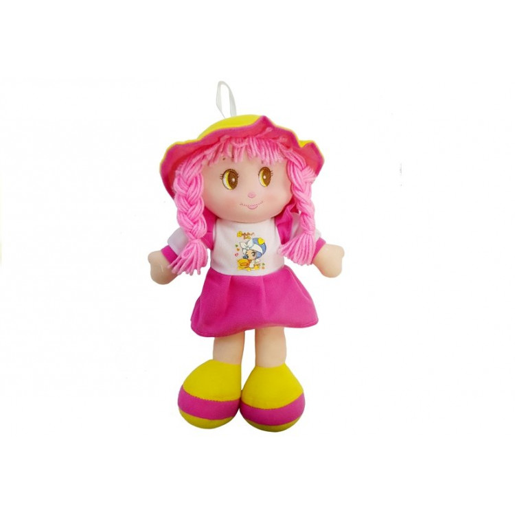 Plyšová bábika 35 cm - ružová
