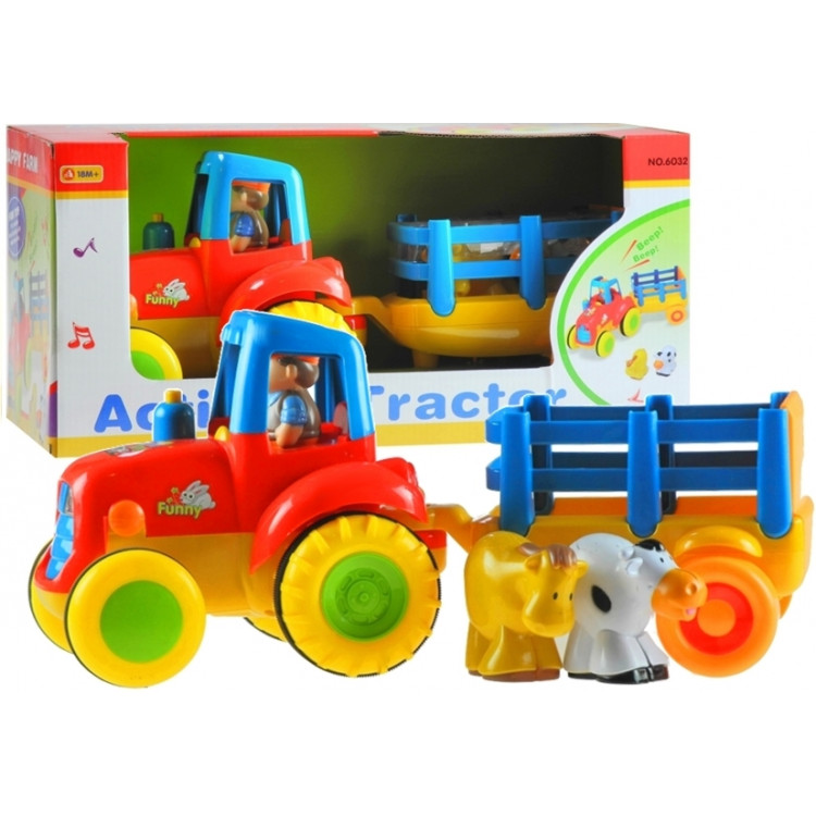 Traktor s prívesom pre najmenších