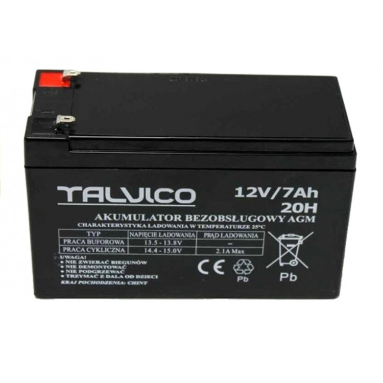 Batéria gélová 12V 7,2Ah