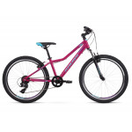 Detský bicykel 24" Kross Lea JR 1.0 ružovo-modro-fialový