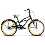 Detský bicykel 20 Le Grand Bowman Kid matný čierno-žltý