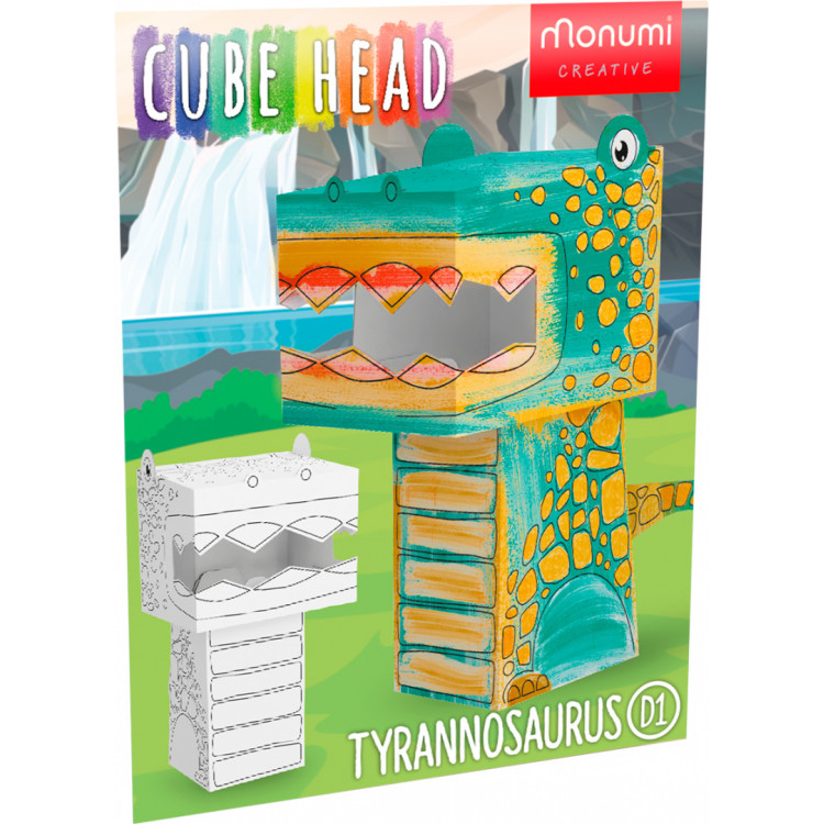 3D omaľovánka Tyrannosaurus