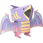 3D omaľovánka dinosaurus "Pterodaktyl"