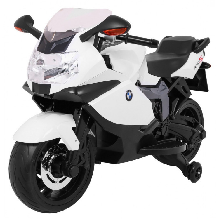 Elektrická motorka BMW K1300S - biela
