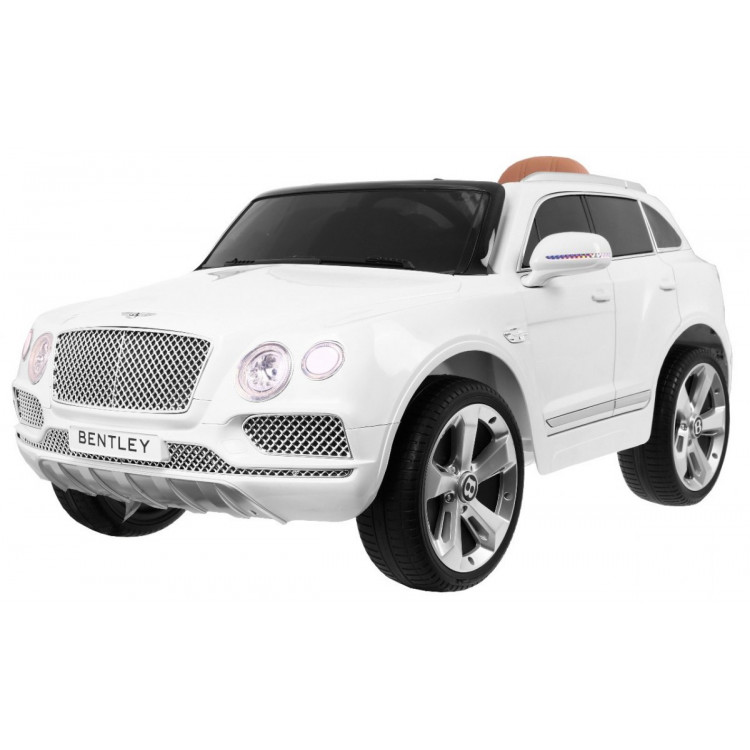 Elektrické autíčko Bentley Bentayaga - nelakované - biele 