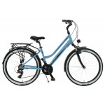 Retro Bicykel 26 Kands Venus PRO CTB AM - Hliníkový 15" Modrý