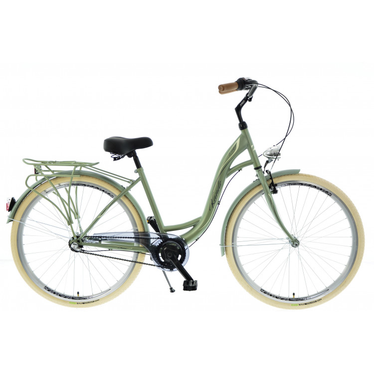 Mestský bicykel 28 Kands S-Comfort 3-prevodový Nexus 18" matný Zelený