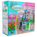 Plastová detská kuchynka - modrá