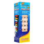 Drevená veža Jenga - hnedá