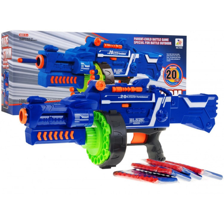 Detský guľomet - modrý