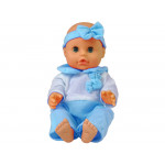 Bábika v pyžamku 30cm - modrá