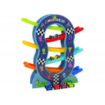 Drevená šmykľavka s autíčkami 6- poschodová LEAN TOYS