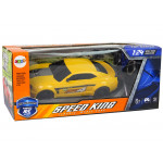 Diaľkovo ovládané športové auto 1:24 - žlté Diaľkovo ovládané športové auto 1:24 - žlté