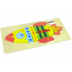 Sada drevených puzzle - Raketa Sada drevených puzzle - Raketa