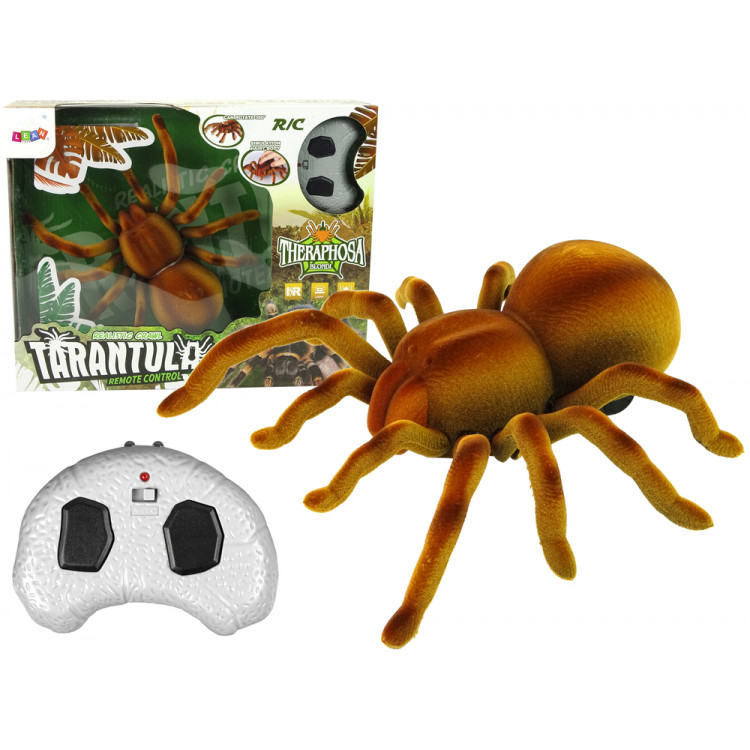 RC Diaľkovo ovládaná Tarantula – hnedá