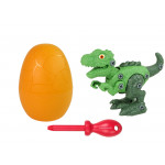 Sada Vajíčka s Dinosaurom na šrobovanie - zelený