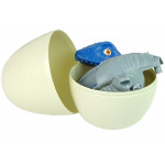 Sada Vajíčka s Dinosaurom na šrobovanie - modrý