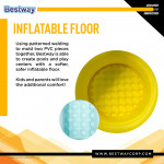 Nafukovací bazén pre deti Dúha 152 x 30 cm Bestway 51103