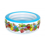Nafukovací bazén okrúhly 152 x 51 cm Bestway 51121 farebný