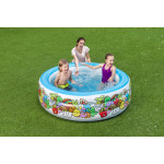 Nafukovací bazén okrúhly 152 x 51 cm Bestway 51121 farebný