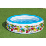 Nafukovací bazén okrúhly 196 x 53 cm Bestway 51122 farebný
