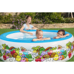 Nafukovací bazén okrúhly 196 x 53 cm Bestway 51122 farebný