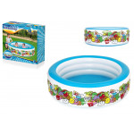 Nafukovací bazén okrúhly 196 x 53 cm Bestway 51122 farebný