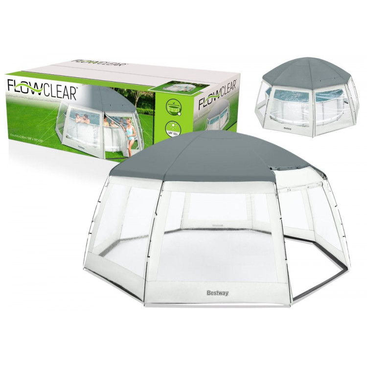 Bazénový altánok 600 x 600 x 295 cm - Bestway 58612