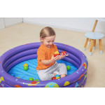 Nafukovací bazén s loptičkami 102cm x 25cm Bestway 52466 fialový