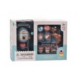 Kávovar s príslušenstvom -sada sladkostí, zmrzlina