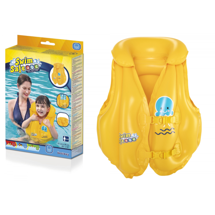 Nafukovacia plavecká vesta 51 cm x 46 cm - Bestway 32034